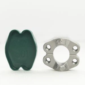 Lågt pris rostfritt stål galvaniserat stål Quick Release Flange Clamp